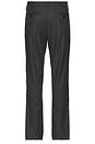 view 2 of 5 PANTALÓN CON TRABILLA DOGTOOTH in Slate Grey