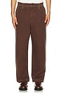 view 1 of 5 Heavy Canvas Workwear Trouser in Brown
