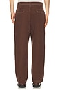 view 3 of 5 Heavy Canvas Workwear Trouser in Brown
