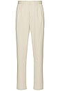 view 3 of 5 Pleated Smart Trousers in Cream