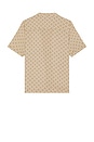 view 2 of 4 Floral Mosaic Shirt in Tan
