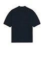 view 2 of 4 Rupert Crochet Knit Shirt in Navy