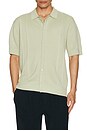 view 3 of 4 Stanley Knit Waffle Shirt in Sage Green