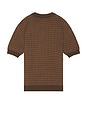 view 2 of 5 Harris Knit Polo in Brown Blend