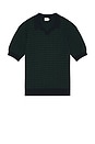 view 1 of 4 Harris Knit Polo in Navy & Forest