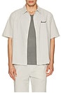 view 1 of 5 Gingham Cropped Shirt in Ecru