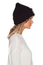 view 2 of 4 Patch Beanie in Black