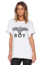 view 1 of 3 CAMISETA GRÁFICA EAGLE BOY in White