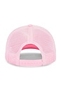 view 3 of 3 Trucker Hat in Rich In Pink