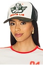 view 1 of 3 It's All About You Trucker Hat in Green