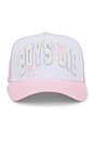 view 2 of 3 Aura Trucker Hat in Pink