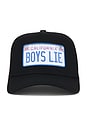 view 2 of 3 Driver's License Trucker Hat in Black