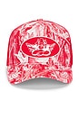 view 1 of 3 CAMO トラッカーハット in Red