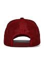 view 2 of 3 GORRA DE CAMIONERO in Maroon