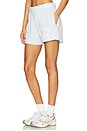 view 3 of 6 Aura Let Love Guide My Way Basic Short in Blue
