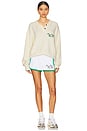 view 5 of 6 Living La Vida Runner Shorts in White