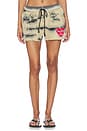 view 1 of 6 Cowboys Lie Brushed Fleece Basic Short in Sand Multi