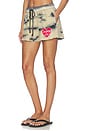view 3 of 6 Cowboys Lie Brushed Fleece Basic Short in Sand Multi