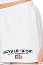 view 6 of 6 Boys Lie Sport Kimmy Short in White