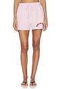 view 1 of 6 Dating Certified Basic Short in Pastel Pink