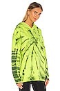 view 2 of 5 1-800 Neon Green Remix Hoodie in Green