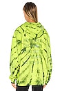 view 3 of 5 1-800 Neon Green Remix Hoodie in Green