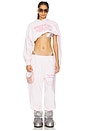 view 4 of 4 Dangerous Affection Racer Hoodie in Pink