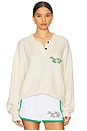view 1 of 5 Living La Vida Presley Pullover in White