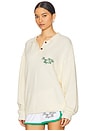 view 2 of 5 Living La Vida Presley Pullover in White