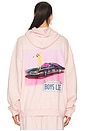 view 5 of 6 Just Fore You Harley Zip Hoodie in Pink