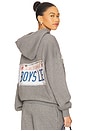 view 1 of 5 Driver's License Racer Hoodie in Grey