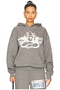view 2 of 5 Driver's License Racer Hoodie in Grey