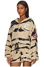 view 4 of 6 I'm The Captain Alex Zip Up Hoodie in Sand