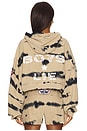 view 5 of 6 I'm The Captain Alex Zip Up Hoodie in Sand