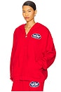 view 3 of 4 Red Flags Harley Zip Hoodie in Red