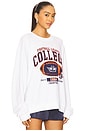 view 2 of 4 Out Of Their League Kara Crewneck in White