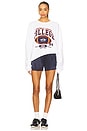 view 4 of 4 Out Of Their League Kara Crewneck in White