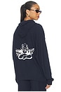 view 1 of 6 Name Em' Harley Zip Hoodie in Navy