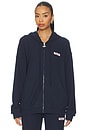 view 3 of 6 Name Em' Harley Zip Hoodie in Navy