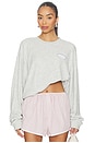 view 2 of 5 Charmer Kara Crewneck in Grey
