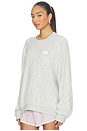view 3 of 5 Charmer Kara Crewneck in Grey