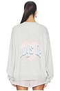 view 4 of 5 Charmer Kara Crewneck in Grey