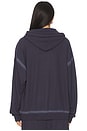 view 4 of 5 SWEAT À CAPUCHE in Dark Blue