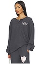 view 1 of 4 Read Receipts K-boyfriend Crew Sweatshirt in Charcoal