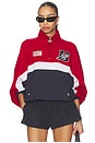 view 3 of 7 Off Duty A1 Alex Crew Sweatshirt in Red, White, & Blue