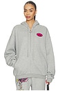 view 3 of 7 КУРТКА НА МОЛНИИ CUPIDS CLUB in Heather Grey