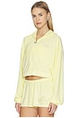 view 3 of 6 Boys Will Be Boys Who Lie Alex Zip Up in Yellow