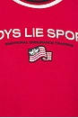 view 5 of 5 SWEAT SPORT KARA CREWNECK in Red