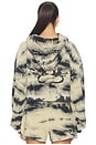 view 3 of 4 SWEAT À CAPUCHE COWBOYS LIE BRUSHED FLEECE ALEX ZIP-UP in Sand Multi