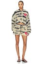view 4 of 4 SWEAT À CAPUCHE COWBOYS LIE BRUSHED FLEECE ALEX ZIP-UP in Sand Multi